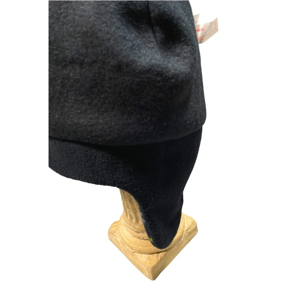 Kids 4-7 Years Fun Skull Pattern Fleece Trapper Gaming Hat with Mohawk‎ & Braid